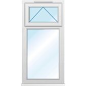 uPVC Clear Glazed 2PTOV Window - Smart Secure with Kubu®