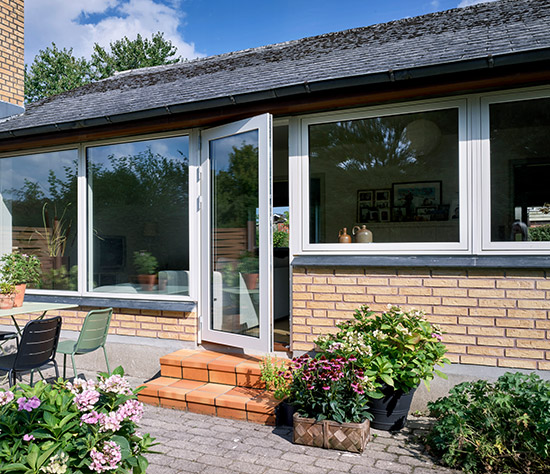terrassed&oslash;r i 70'er villa